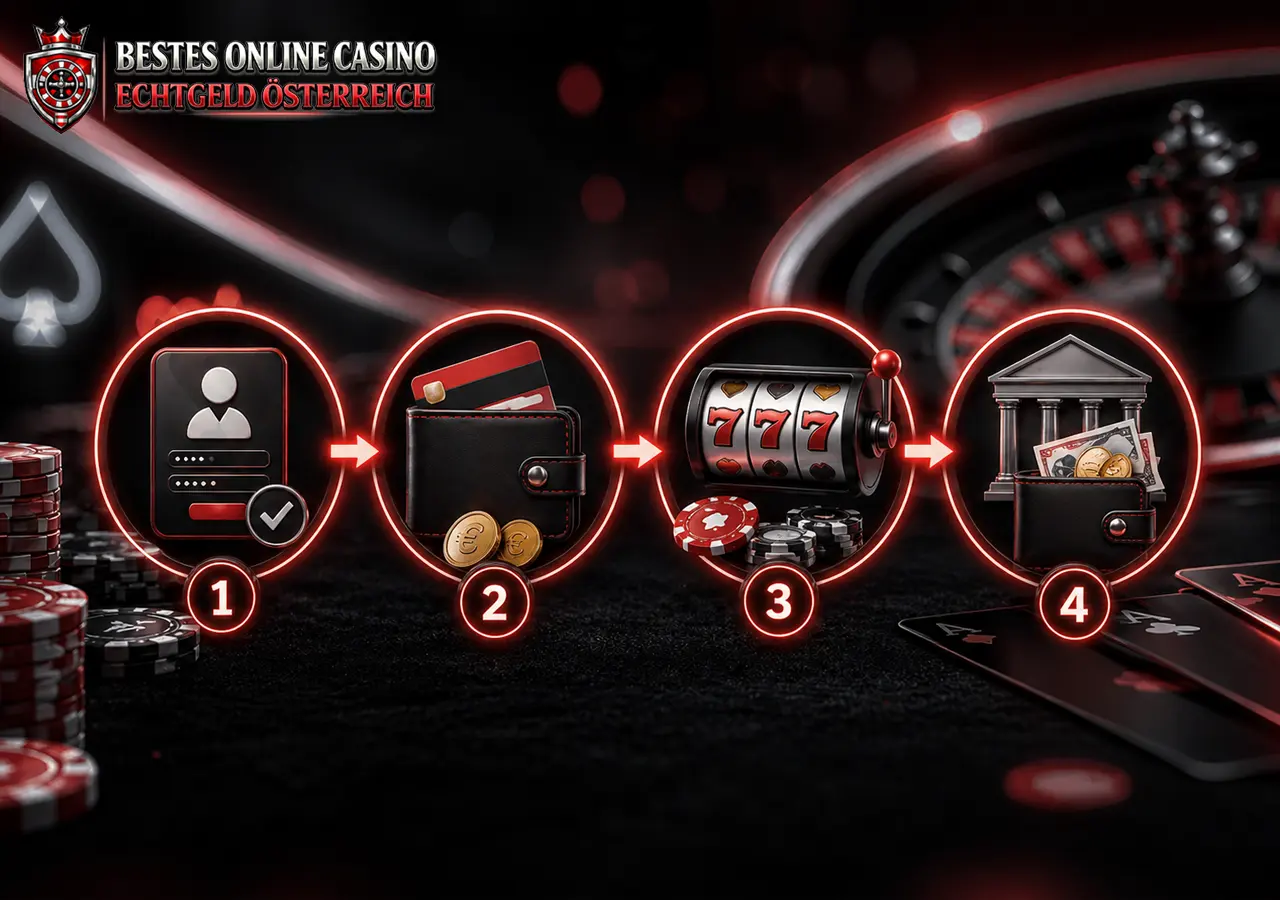 So starten Sie im Online-Casino: Registrierung, Ein- und Auszahlungen